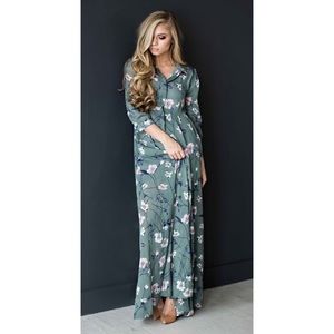 The Pearl Floral Maxi Dress
